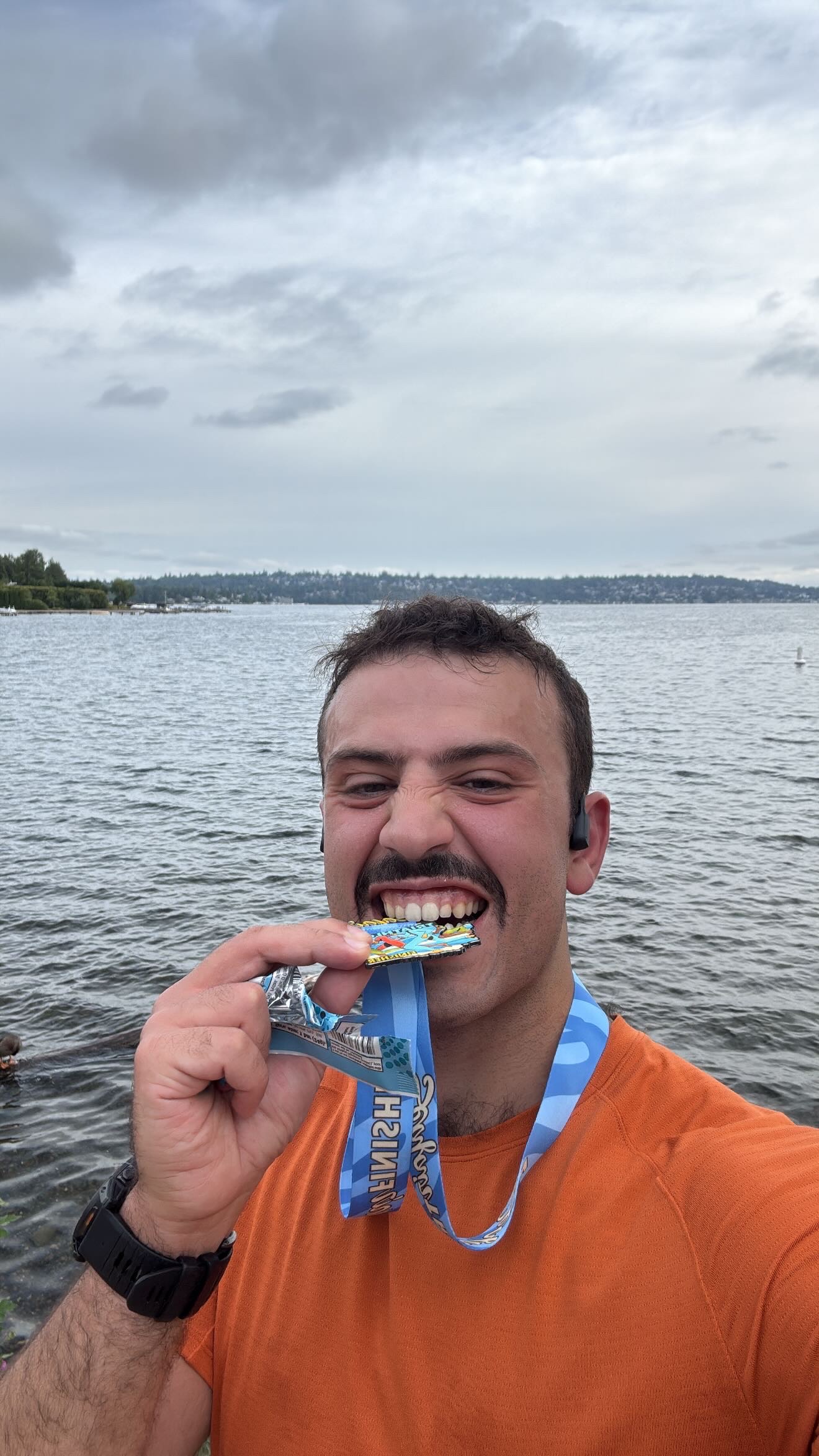 Seafair triathlon race photo